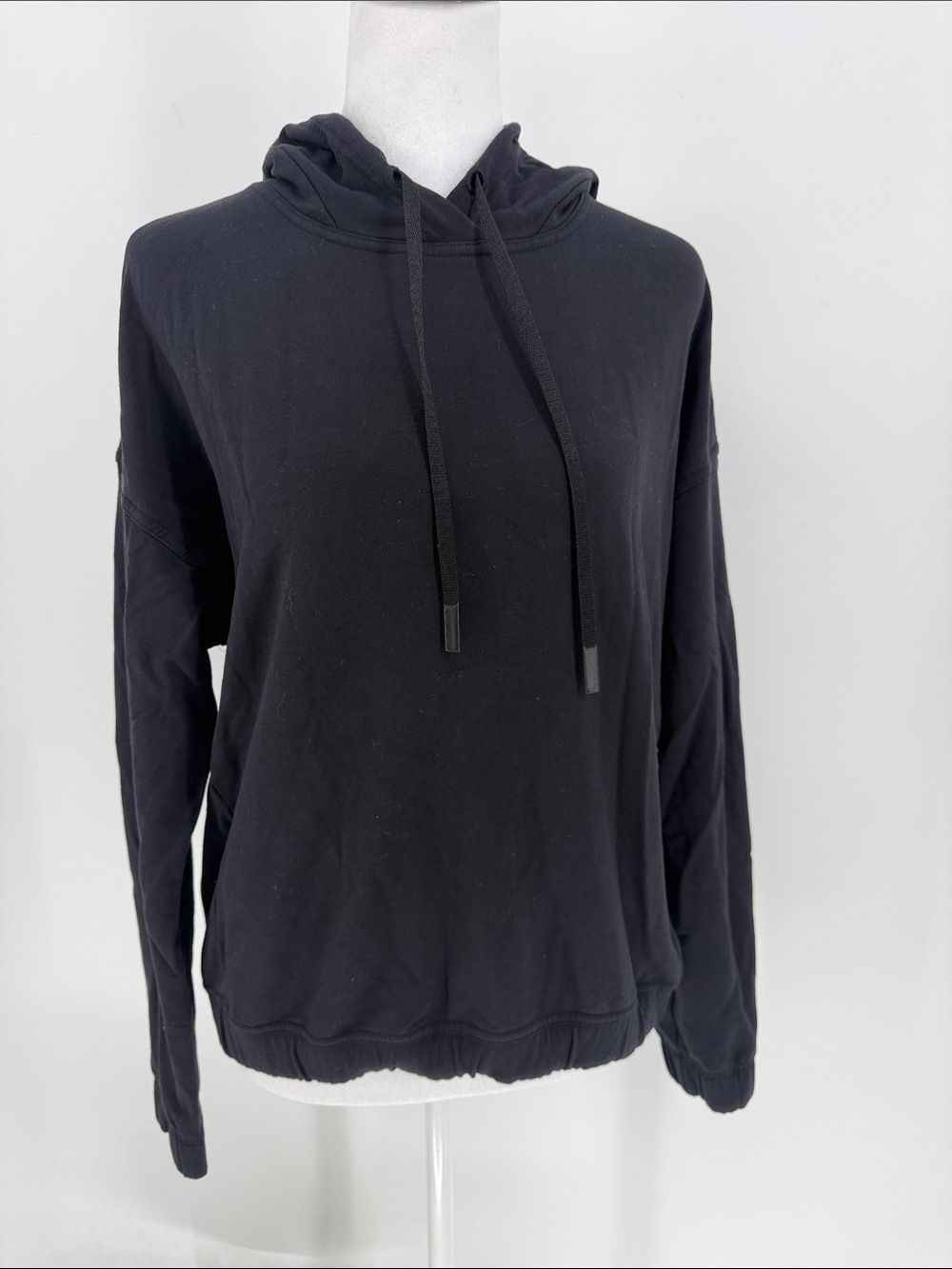 Lululemon Twisted & Tucked Pullover Hoodie Black Size 10